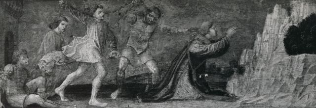 Sotheby's — Butinone Bernardino - sec. XV/ XVI - Lapidazione di santo Stefano — insieme